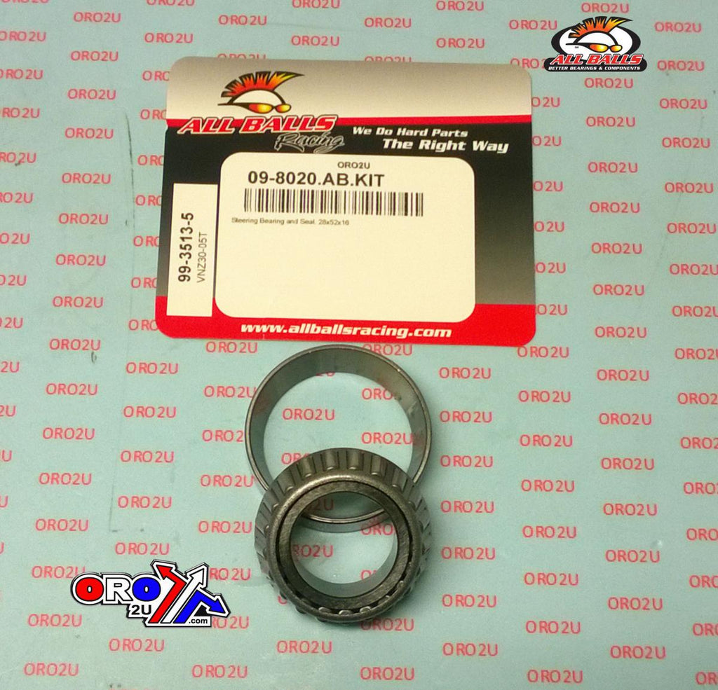 BEARING TAPER & SEAL KIT, ALLBALLS 99-3513-5, 28x52x16 320/28 EACH