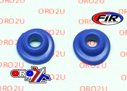 TYRE AIR VALVE SEAL SET/2 BLUE