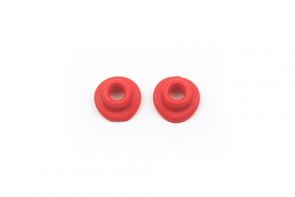 TYRE AIR VALVE SEAL SET/2 RED