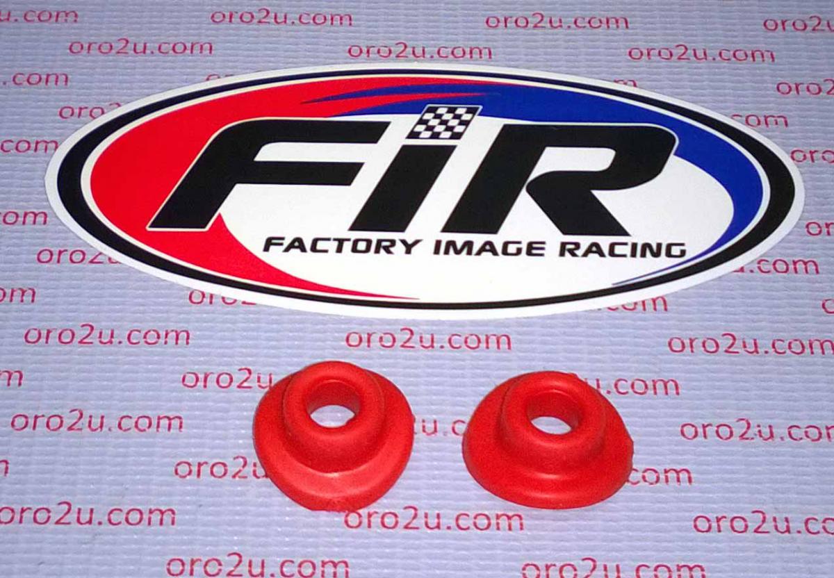 TYRE AIR VALVE SEAL SET/2 RED