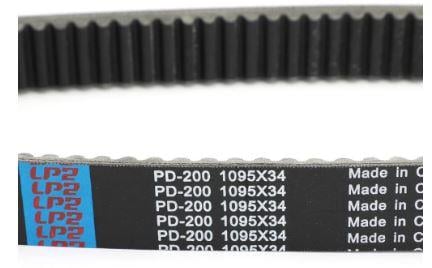 DRIVE BELT 15-18 POLARIS RANGER 1000 CREW DIESEL HD 3211175 3211193 M510-A200-BLACK