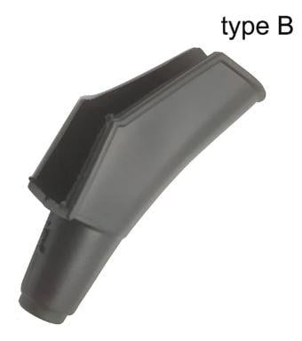 COVER LEVER B TYPE BLACK [EACH]