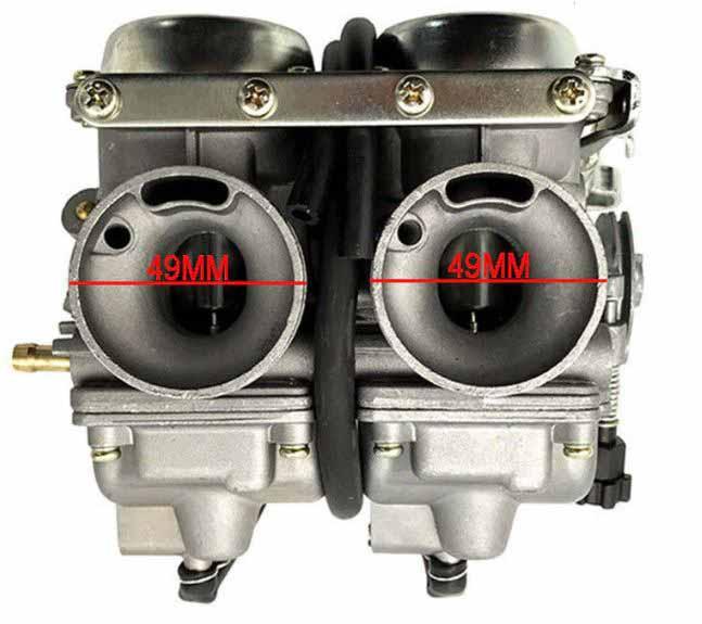 CARBURETOR ASSEMBLY CB125T PD26JS, CBT 125 250 Intake ID: 26MM Air filter OD: 49MM