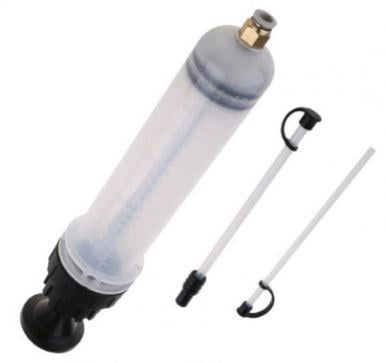 OIL FLUID FILLER OR EXTRACTOR MANUAL SYRINGE REPLACEMENT APROX 300mm OVERALL LENGTH