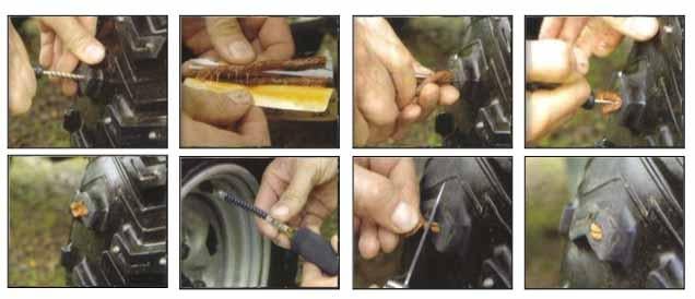 TYRE REPAIR KIT With CO2