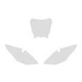 FANTIC XE 2021-2024 PRE CUTS, BLACKBIRD 3F01/10 WHITE, NUMBER BOARD BACKGROUNDS