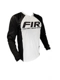 CONTOUR WHITE/BLACK JERSEY L, MX RACE WEAR, ENDURO GEAR