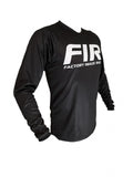 CONTOUR BLACK/WHITE JERSEY XS, MX RACE WEAR, ENDURO GEAR