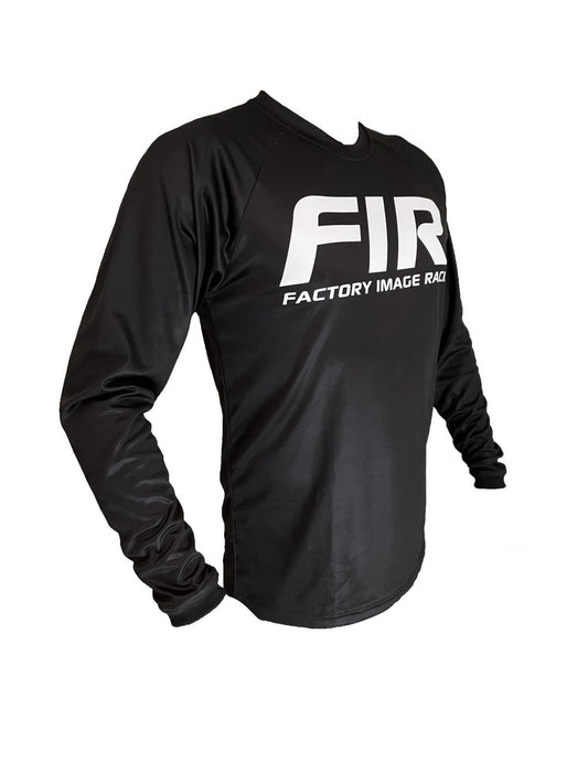 CONTOUR BLACK/WHITE JERSEY XS, MX RACE WEAR, ENDURO GEAR