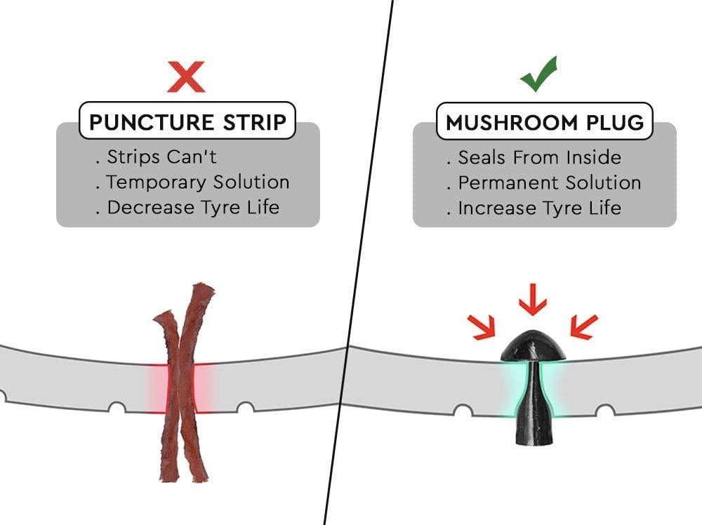 TYRE REPAIR STRING 100mm LONG 5 Pcs
