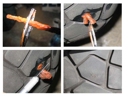 TYRE REPAIR STRING 100mm LONG 25 Pcs FACTORY IMAGE RACING