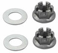 REAR AXLE HUB CASTLE NUT WASHER YAMAHA BANSHEE WORRIOR RAPTOR 90201-14226-00 90171-14037-00