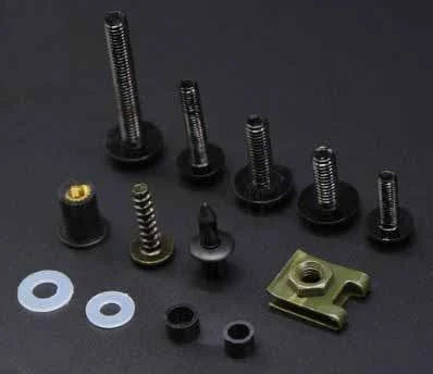 FAIRING BOLT KIT 202pcs. BLACK Honda, CBR1100XX CBR1100 CBR 1100 1100XX 1997-2007 Body Fairing Bolt Screw Fastener-Fixatio, Blackbird