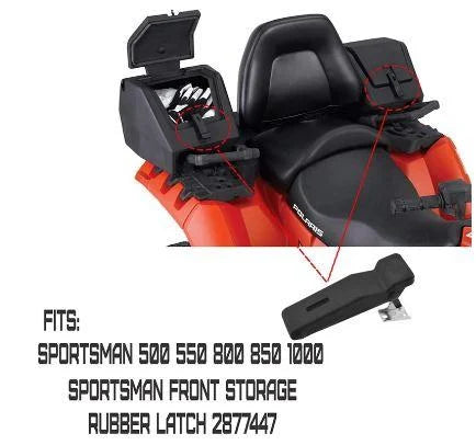 Front Storage Rack 4 Latch Polaris 2011, Sportsman Touring 500 550 800 850 1000