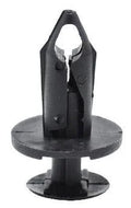 PACK-10 M8 PLASTIC CENTER PUSH FENDER CLIPS RIVETS, 8mm x 20mm x 20mm