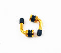 BOLT ON VALVE 90' PVR32 GOLD, WAYCOM 007021 (SOLD AS A PAIR)