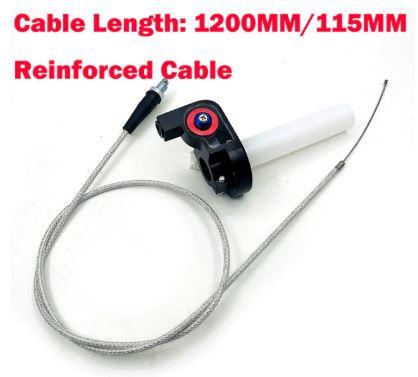 THROTTLE AND CABLE KIT 1200mm