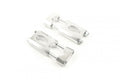22mm HANDLEBAR CLAMP 68mm RISERS BAR MOUNT IN SILVER FOR KTM GAS GAS BETA HUSQVARNA