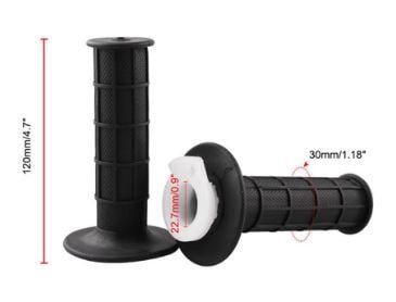 TWIST THROTTLE WITH CABLE AND CLAMP SET 7/8 22mm