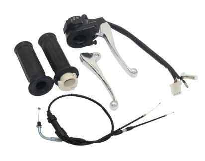THROTTLE GRIPS CABLE & LEVERS KIT YAMAHA PW50 PEE WEE 266-26261-00-00