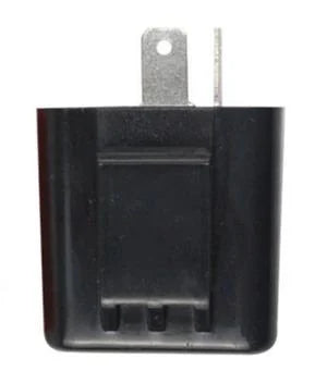 12V 2 Pin Relay Turn Signal Blinker Indicator, Adjustable Frequency LED Flashing FM Flasher
