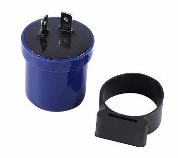 RELAY 12V 2 PIN LED BEEPER FLASHER TURN SIGNAL - BLUE