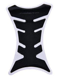 TANK PAD PROTECTOR BLACK / CARBON, 170 Long SMALL Universal Fishbone, Honda Yamaha Kawasaki Suzuki Ducati