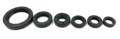ENGINE CRANKCASE OIL SEAL KIT 93-18 KAW KLX250/300, CRANKCASE OIL SEAL SET