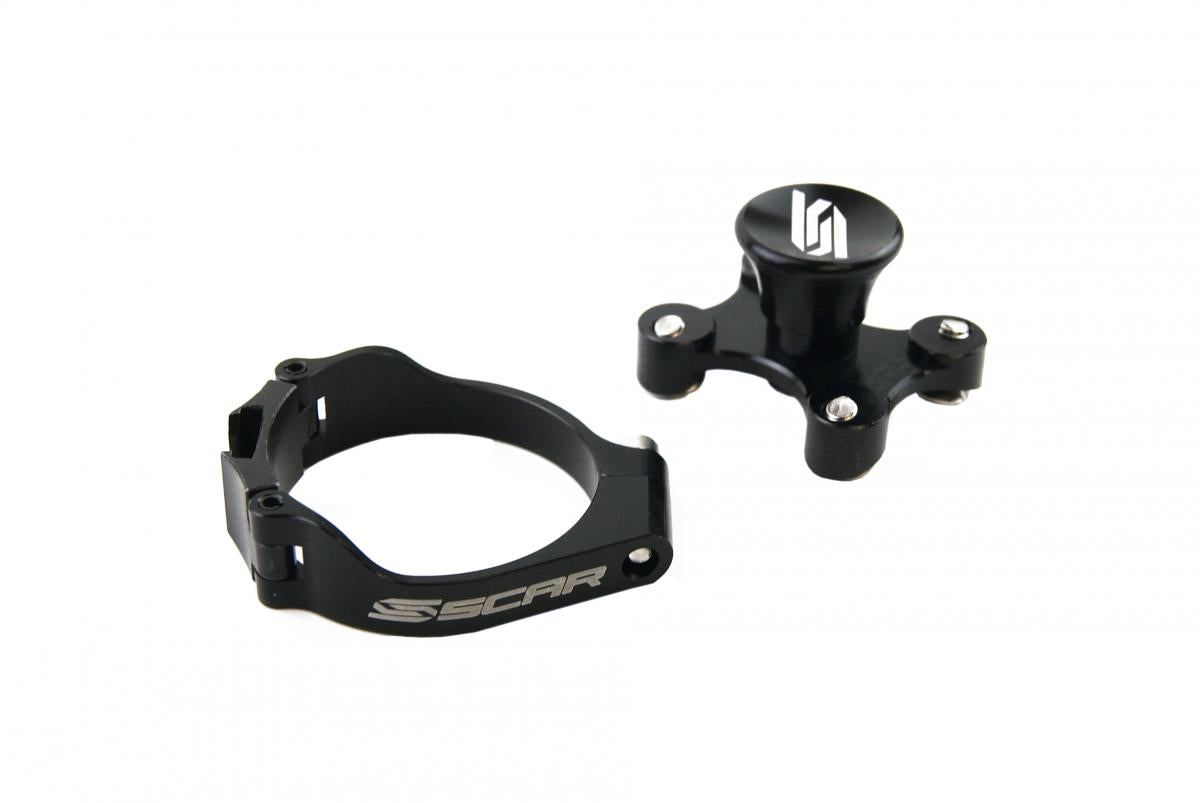 LAUNCH CONTROL BLACK 02-26 GASGAS HUSQVARNA KTM MC EE TC SX 5 50 65 WP 45.4mm SCAR SLC501BK