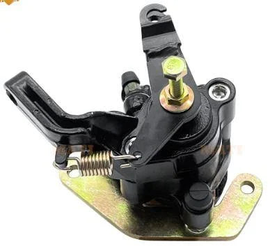 BRAKE CALIPER REAR YFZ450 04-05 YAMAHA, 5LP-W0046-50, 5TG-2580W-00, CALIPER WITH HANDBRAKE ASSEMBLY