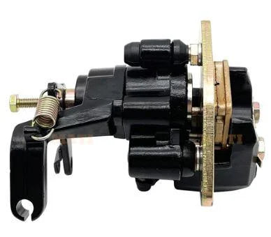 BRAKE CALIPER REAR YFZ450 04-05 YAMAHA, 5LP-W0046-50, 5TG-2580W-00, CALIPER WITH HANDBRAKE ASSEMBLY