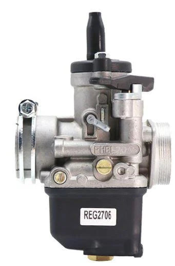 Carburetor Assembly Dellorto PHBL 20AS Racing 2T, BORE 20mm Carburetor PHBL 20AS 2T(A) R2706