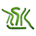 COOLANT HOSE 6 PIECE KIT GREEN 92-93 KAWASAKI 250 KX SAMCO SPORT KAW-75-GN