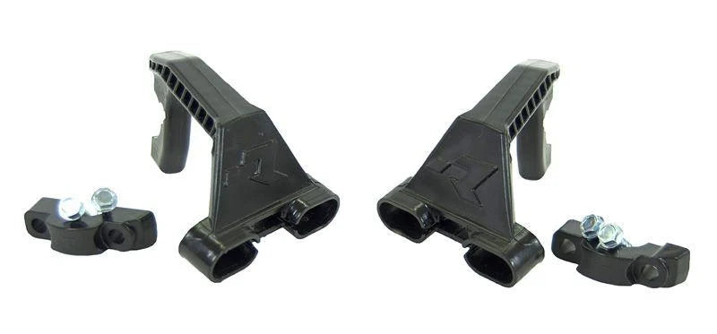 HP3 HANDGUARD WITH FITTING KIT WHITE/BLACK, RTECH R-HP3ENDBNNR0