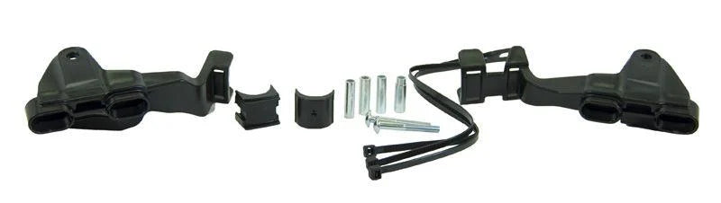 HP3 HANDGUARD WITH FITTING KIT RED/WHITE, RTECH R-HP3ENDRSBN0