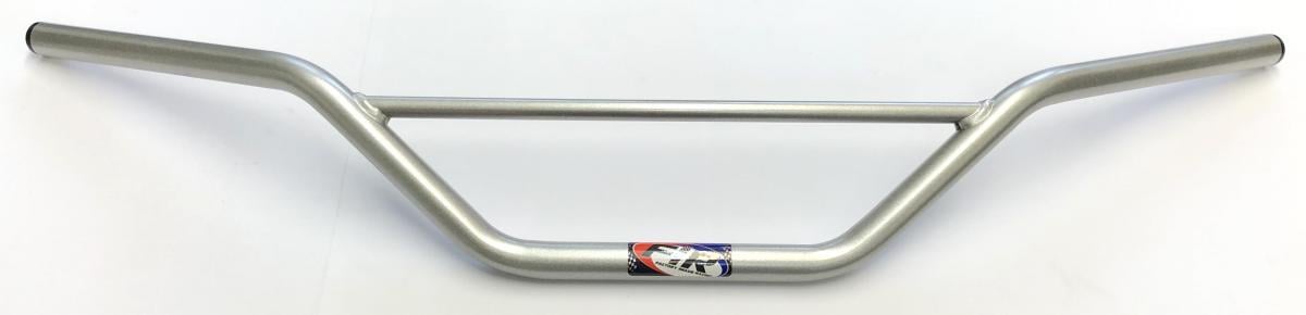 6.5 STEEL CLASSIC HANDLEBARS, / SILVER GLOSS FINISH, Made in UK [TAG-Z]