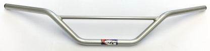 6.5 STEEL CLASSIC HANDLEBARS, / SILVER GLOSS FINISH, Made in UK [TAG-Z]