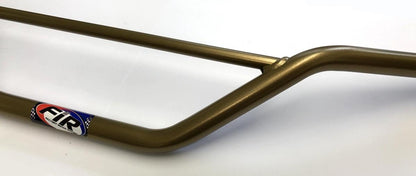 6.5 STEEL CLASSIC HANDLEBARS, / GOLD GLOSS FINISH, Made in UK [TAG-Z]