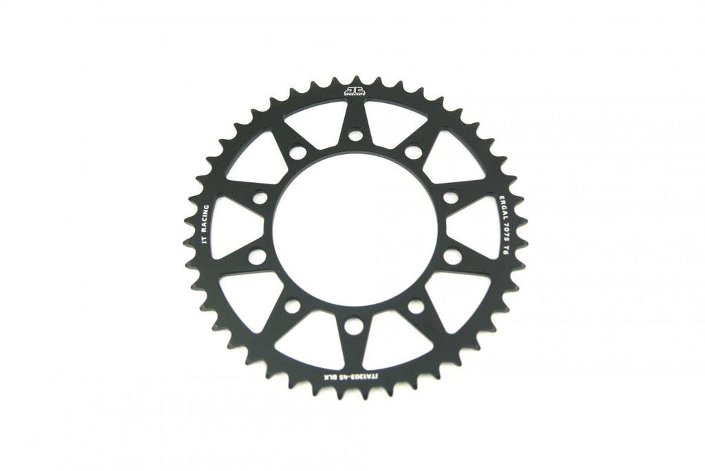 REAR SPROCKET ALLOY JTA1303.45 BLACK, HONDA ROAD CHAIN 520
