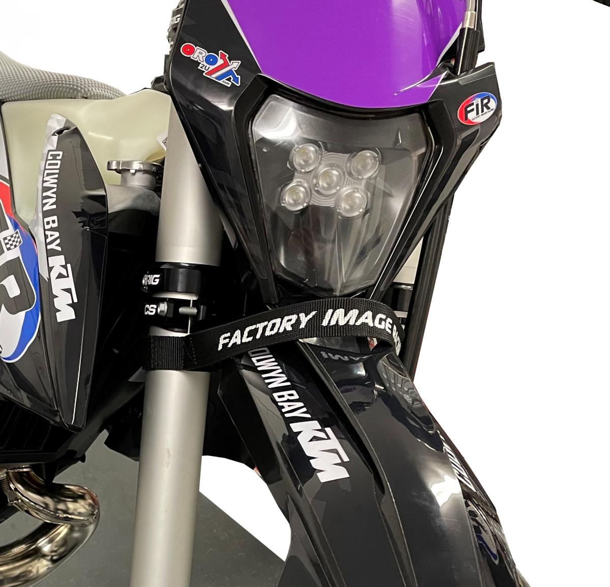 Front & Rear Enduro Fender Pull Strap Handle with Fixings - Universal Fitment