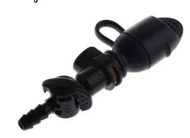 STRAIGHT ON-OFF SWITCH HYDRATION PACK BITE VALVE WITH DUST COVER THIS IS NOT MADE BY CAMELBAK