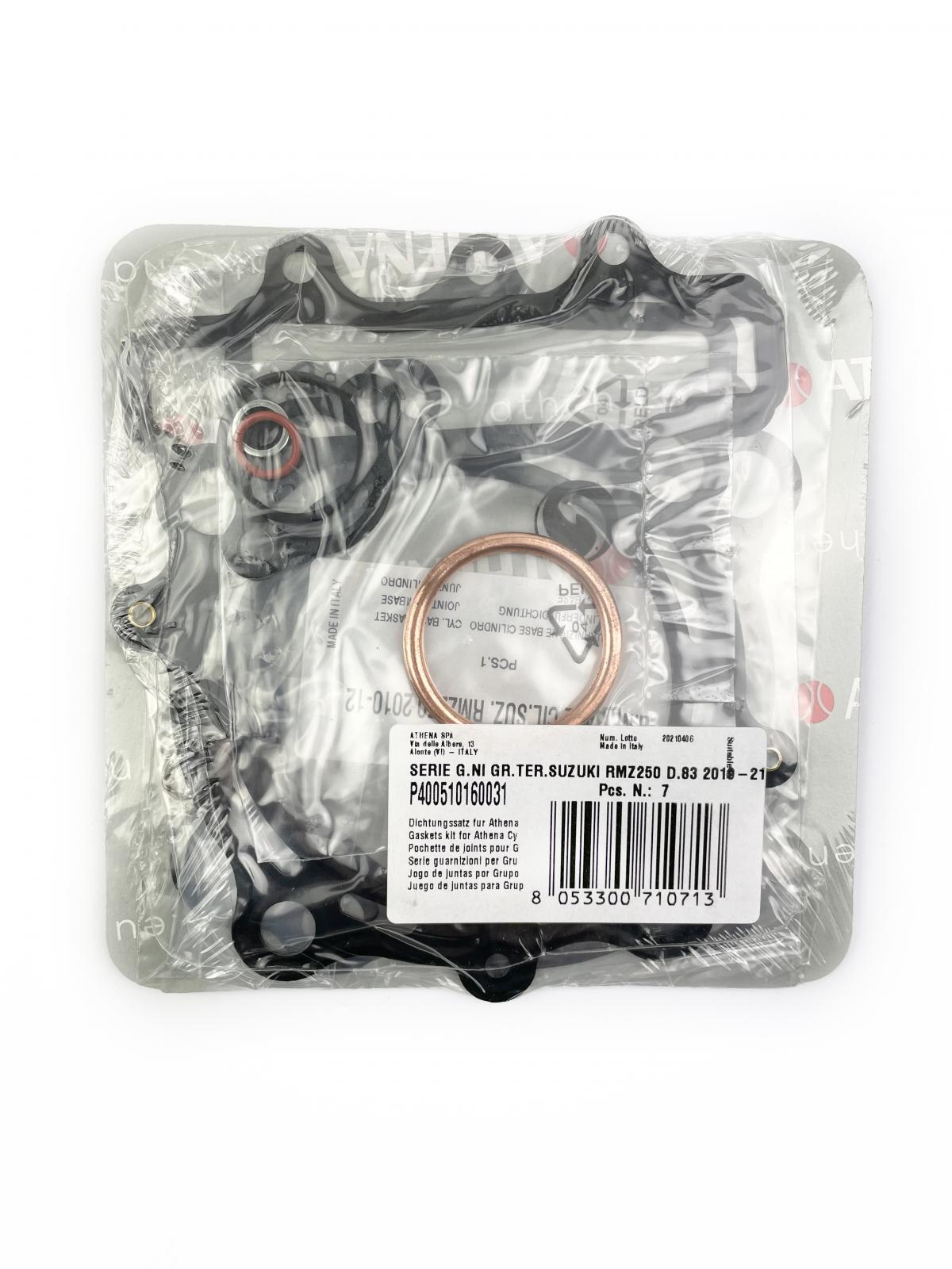 TOP END GASKET SET 83MM SUZUKI RM-Z 250 19-21, ATHENA P400510160031 290CC BIG BORE