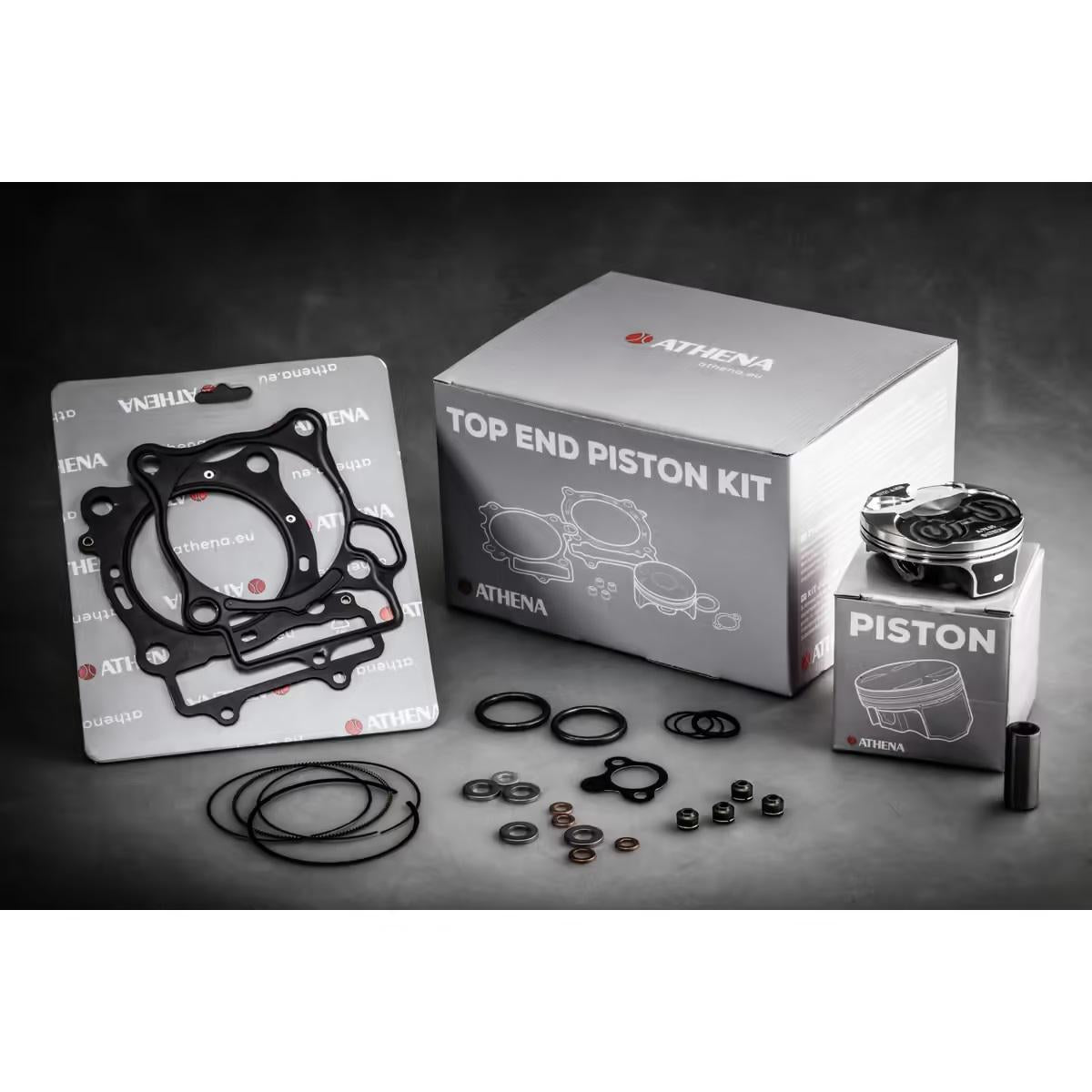 TOP END PISTON & GASKET KIT 77MM YAMAHA WR/YZ 250 16-18, ATHENA P5F0770187009C, SET C