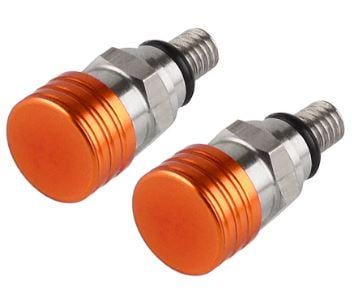 PRO FORK AIR BLEEDER SET/2 KTM M4X0.7 ORANGE 2005-2019 KTM SX SXF EXC EXCF XC XCF XCW XCFW 85-500
