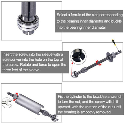 INTERNAL BEARING BLIND HOLE REMOVING TOOL KIT