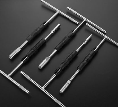 10mm T HANDLE Hex Socket Spinner Wrench, ROTATING GRIP