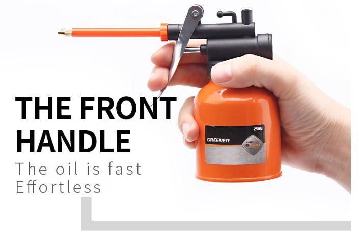 300cc OILER High Pressure Pump, OIL CAN WITH FLEXI END