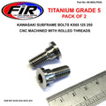 GR5 SUB FRAME BOLTS KX 65 125, 92150-1839 92153-1621 PACK OF 2