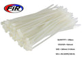 NYLON CABLE ZIP TIES - NATURAL, 160mm x 4.8mm - PACK OF 100