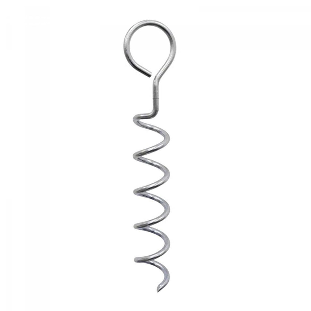 4 PCS GROUND SCREW ANCHOR, TENT PEG / HEAVY DUTY FLOOR FIXING